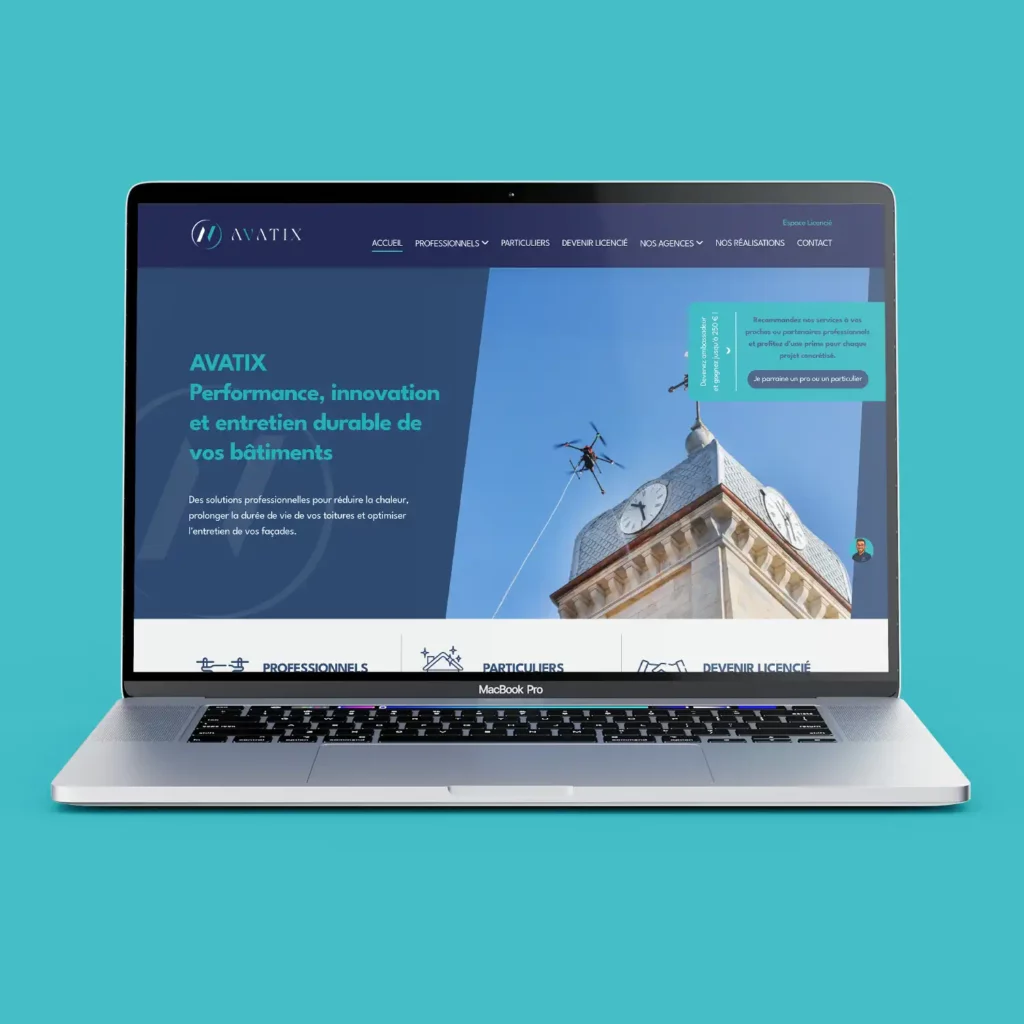 Avatix site internet HP