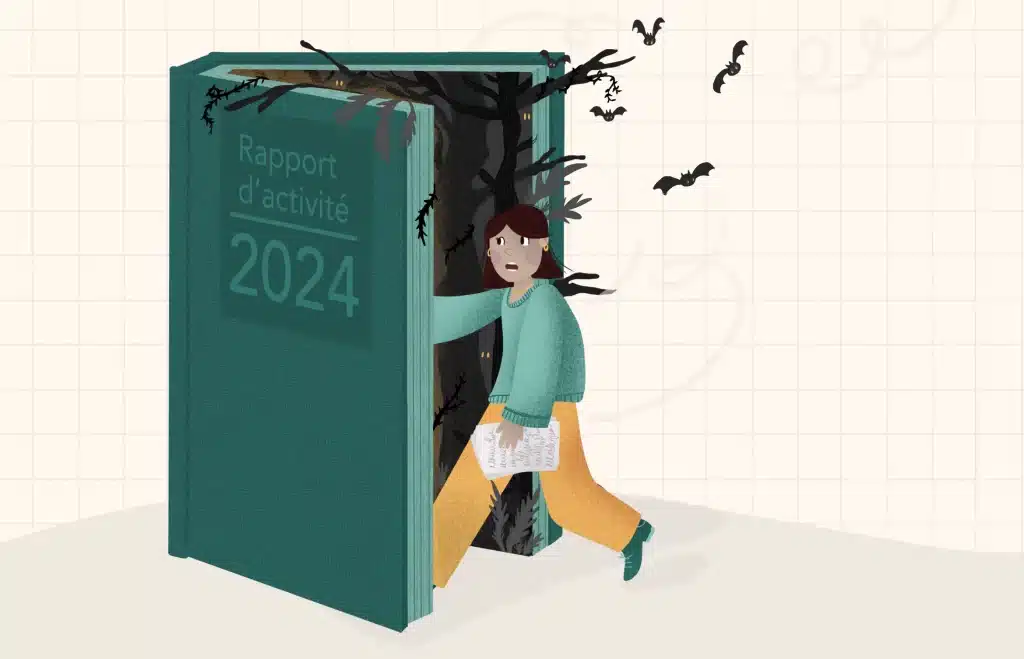 Rapport d'activité illustration