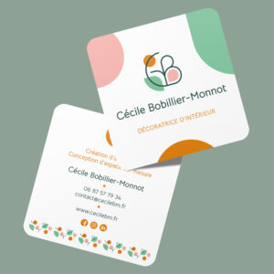 Identité visuelle CBM carte de visite