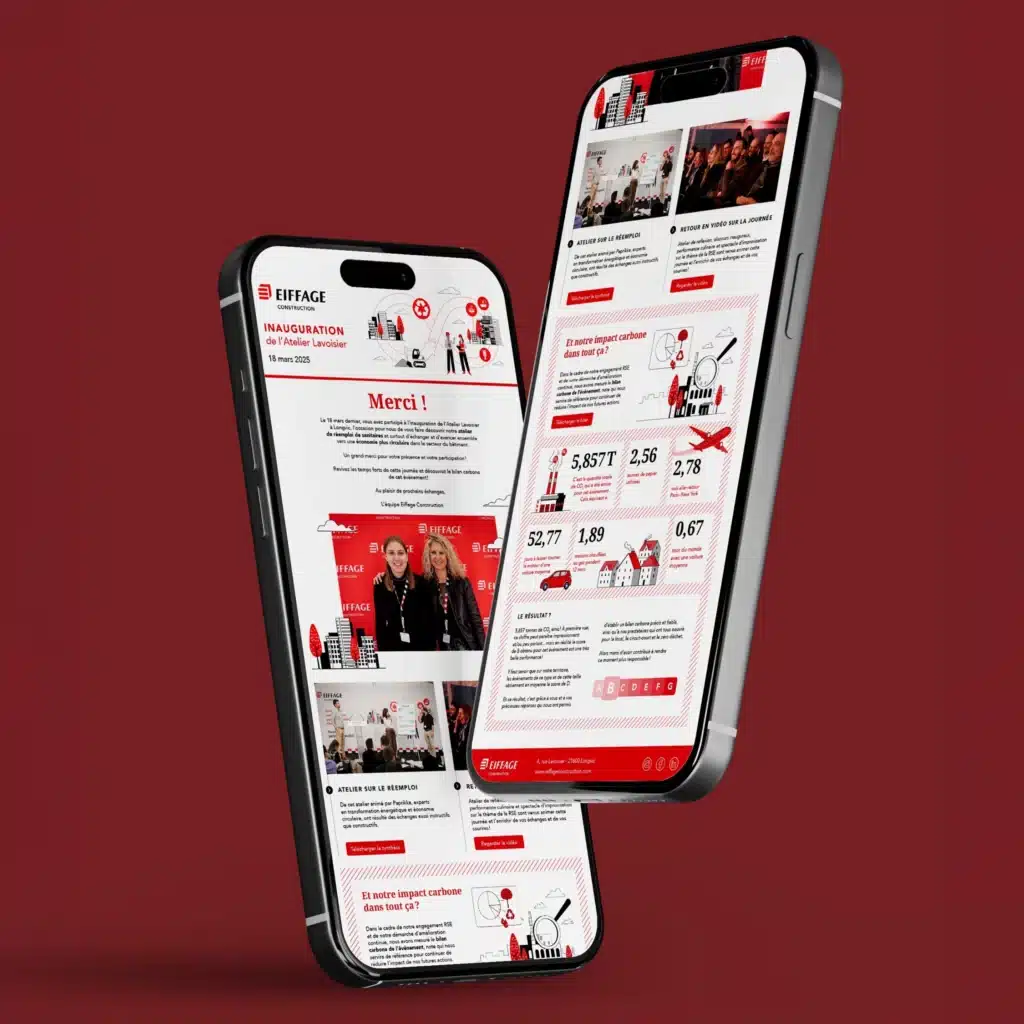 Eiffage Construction newsletter événement écoresponsable
