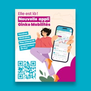 Illustration application Ginko