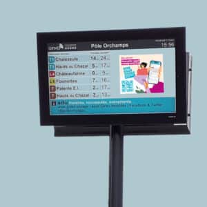 Illustration application Ginko arrêt bus