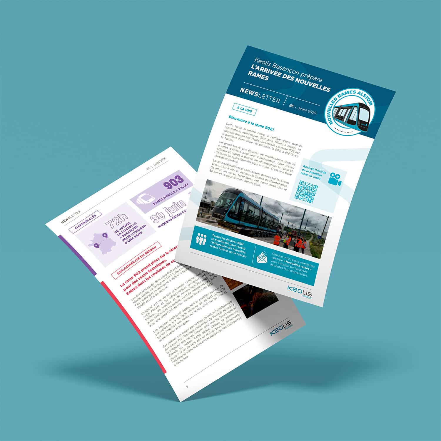 Newsletter interne keolis