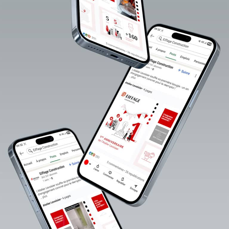 Newsletter sur téléphone