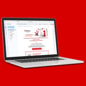 Newsletter sur ordinateur