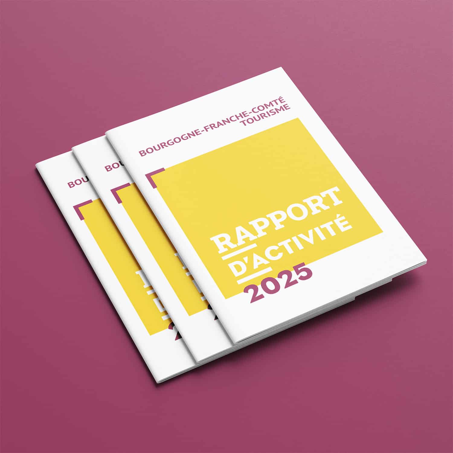 Rapport d'activité BFC Tourisme 25 couverture