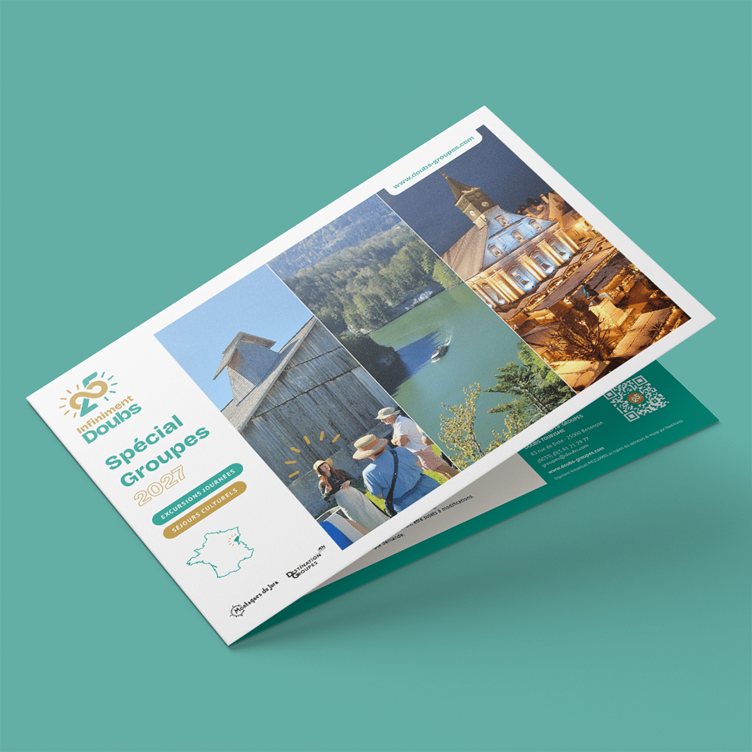 Doubs Tourisme brochure couverture